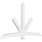 Ekena Millwork Alberta Architectural Grade PVC Gable Bracket, 108"W x 63"H x 4"D x 6"F, 14/12 Pitch GBP108X63X0406ALB00 - alternate 1